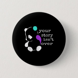 Story Not Over - Semicolon Gift Suicide Prevention Button