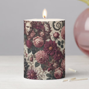 Story of Blood – Gothic Ritual in Tapestry Pillar Candle