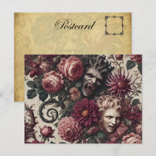 Story of Blood – Gothic Victorian Holiday Postcard