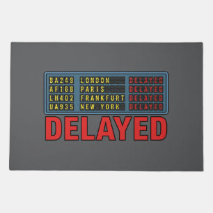 Story of My Life Delayed Travel Doormat