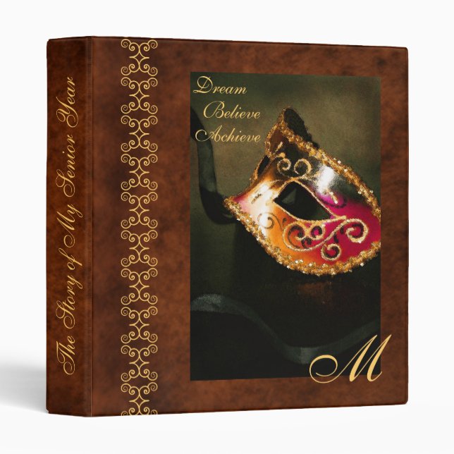 Story of Senior Year Masqurade Graduation Binder (Front/Spine)