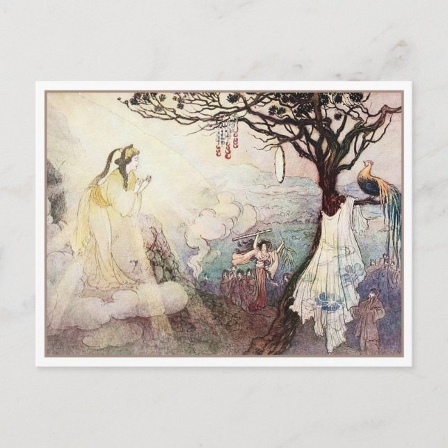 Story of Susa the Impetuous by Warwick Goble    Postcard (Front)