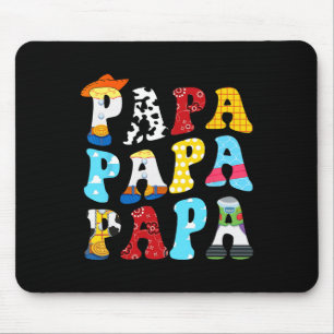 Story Papa Toy Boy Story Dad Fathers Day Tee For M Mouse Pad