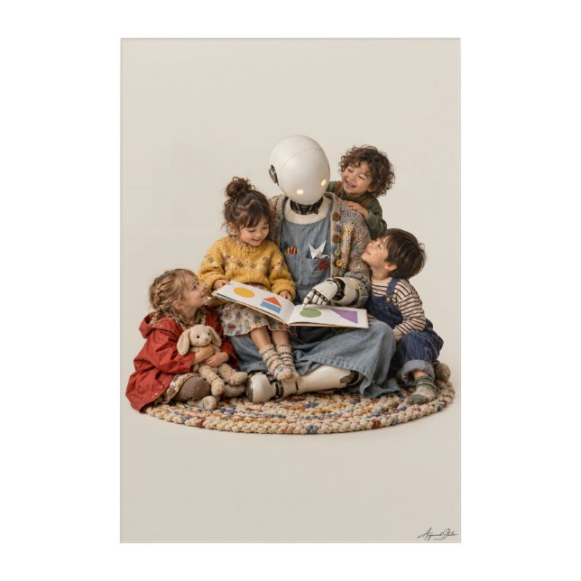 Story Time Acrylic Print (Front)