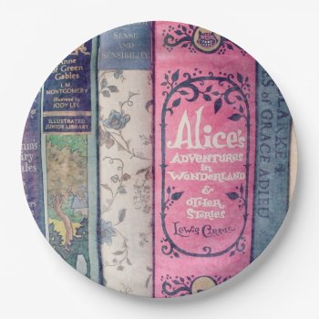 Storybook/alice In Wonderland Paper Plate by ApplesandSpindles at Zazzle