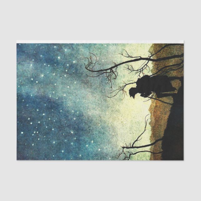 Storybook Arthur Rackham Vintage Decoupage Tissue Paper (Front)