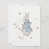 Storybook | Autumn Bunny Baby Shower Invitation (Back)
