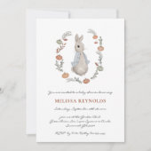 Storybook | Autumn Bunny Baby Shower Invitation (Front)