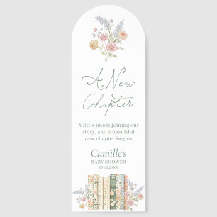 Storybook Baby Shower Bookmarks