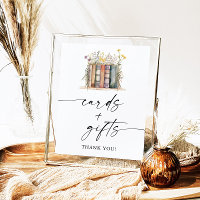 Storybook Baby Shower Cards & Gifts Sign