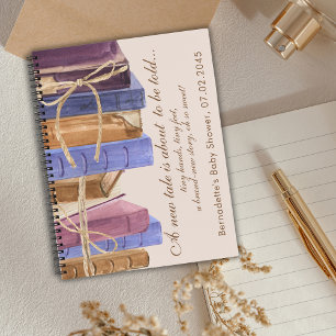 Storybook  Baby Shower Customize Guest Book