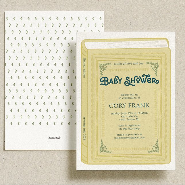 Storybook Baby Shower Invitation (Creator Uploaded)