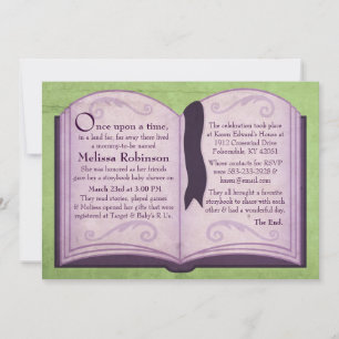 Storybook Baby Shower Invitations