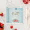Storybook Baby Shower Paper Napkin Boy Blue