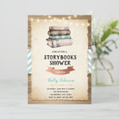 Storybook baby shower party invitation (Standing Front)