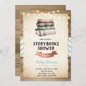 Storybook baby shower party invitation (Front/Back)
