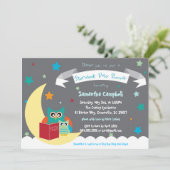 Storybook Book Baby Shower Invitation (Standing Front)