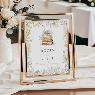 Storybook Books and Gifts Sign Wildflower Chapter