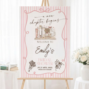 Storybook Bridal Shower Welcome Sign