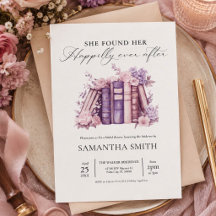 Storybook Coquette Book New Chapter Bridal Shower