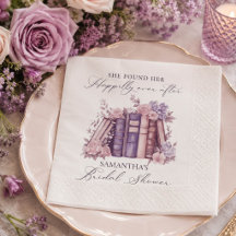 Storybook Coquette Book New Chapter Bridal Shower