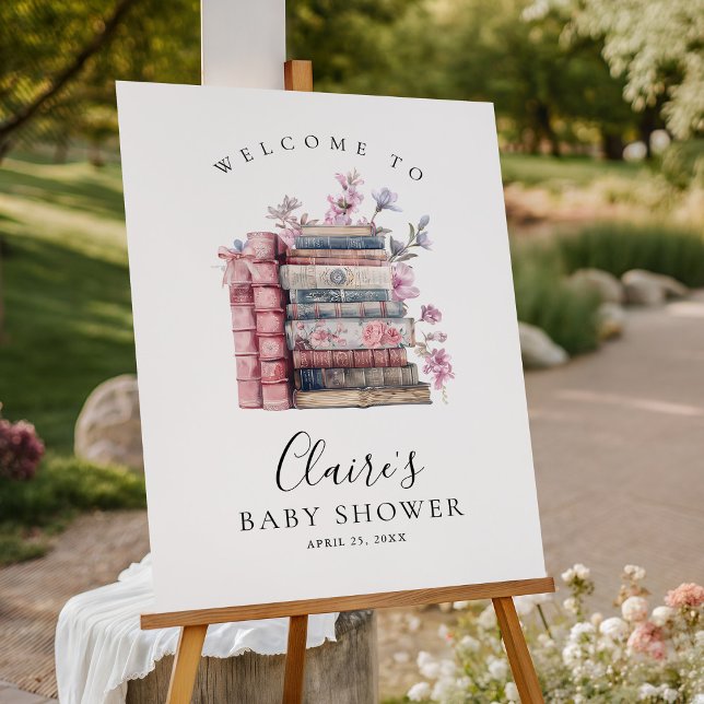 Storybook Coquette Book New Chapter Welcome Foam Board (Creator Uploaded)