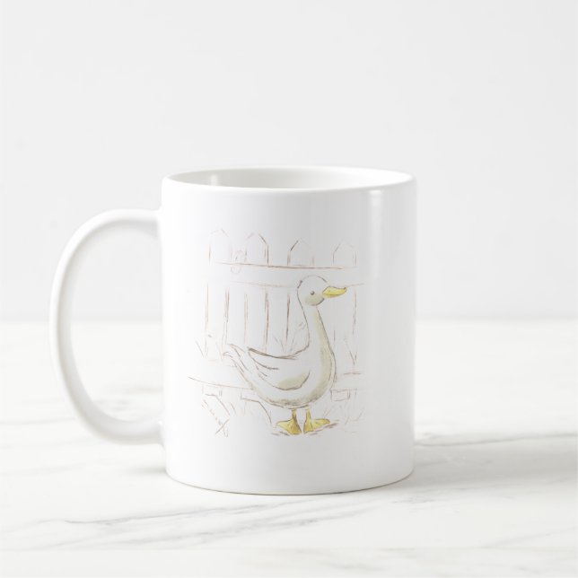 Storybook Duck Coffee Mug (Left)