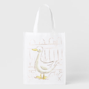 Storybook Duck Grocery Bag