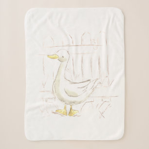Storybook Duck Sherpa Blanket
