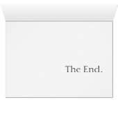 Storybook Ending Cards (Inside Horizontal (Bottom))