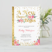 Storybook fairy tale Baby Shower Invitation (Standing Front)