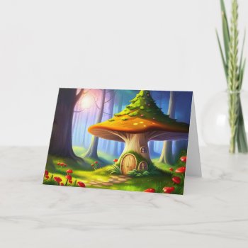Storybook Forest Note Card by karenfoleyphoto at Zazzle