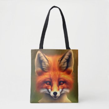 Storybook Fox Tote Bag by karenfoleyphoto at Zazzle