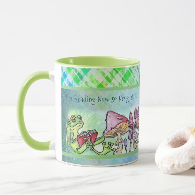 Storybook Frog    Mug (With Donut)