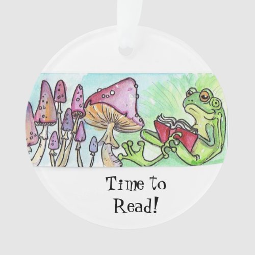 Storybook Frog Ornament