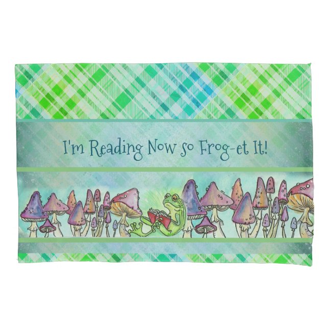 Storybook Frog    Pillow Case (Front)