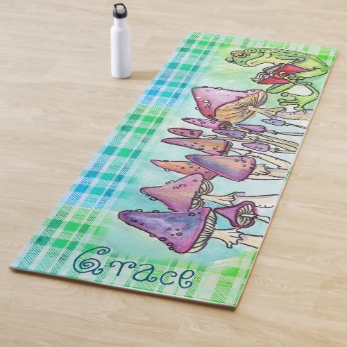 Storybook Frog   Yoga Mat