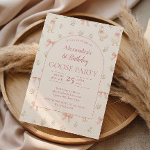 Storybook Goose 1st Birthday