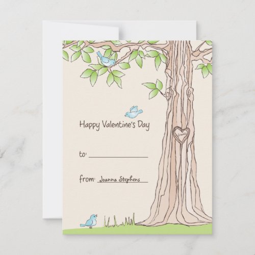 Storybook Kids Valentine Card