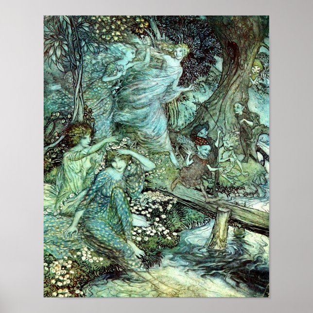 Storybook Ladies Vintage  Poster (Front)