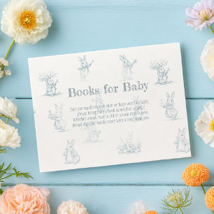 Storybook Little Bunny Peter Book for Baby Enclosure Card