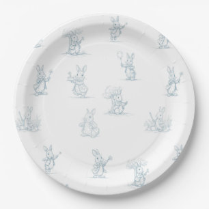 Storybook Little Bunny Peter Paper Plates