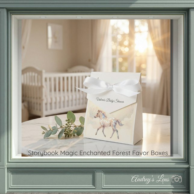 Storybook Magic Enchanted Forest  Favor Boxes (Storybook Magic Enchanted Forest Favor Boxes)