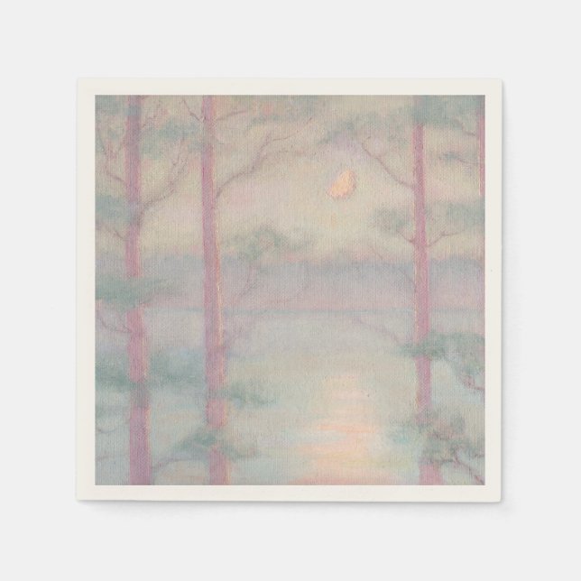 Storybook Moon Paper Napkins (Front)