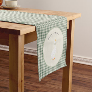 Storybook Mother Goose Sage Shower Table Runner