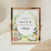 Storybook New Chapter Baby Shower Envelope Station
