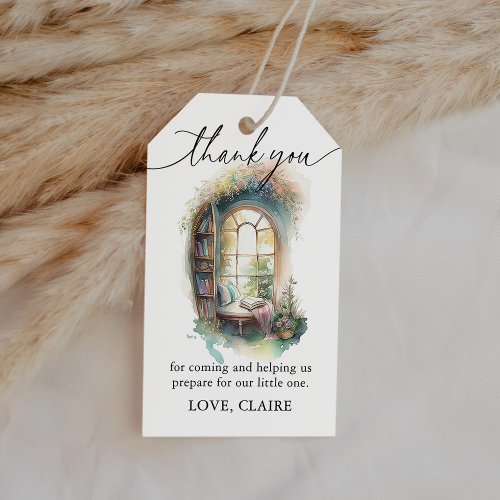 Storybook New Chapter Baby Shower Favor Gift Tags