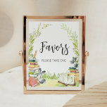 Storybook New Chapter Baby Shower Favors Poster<br><div class="desc">Make your event special with this Gender Neutral Storybook Baby Shower with our cute and lovely printable Favors Sign featuring adorable Gender Neutral Rabbit Shower theme. Download,  personalize,  and create lasting memories with this perfect touch for your joyous celebration!

BS714</div>