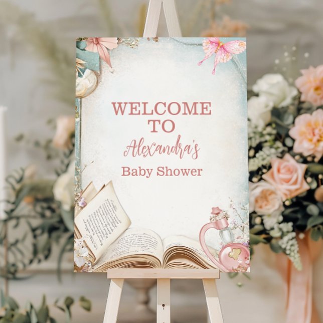 Storybook New Chapter Baby Shower Foam Board (Creator Uploaded)