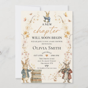 Storybook New Chapter Baby Shower Invitation